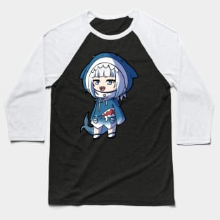 Chibi Gawr Gura - Hololive Baseball T-Shirt